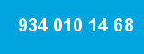 934 010 14 68 934 010 14 68